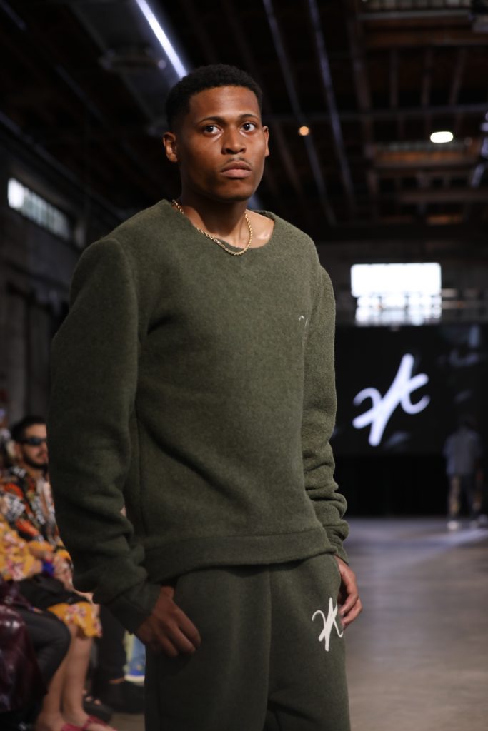 Bringing fierce focus to the runway, Tyler Jurelle is embodying the spirit of New York Fashion Week.