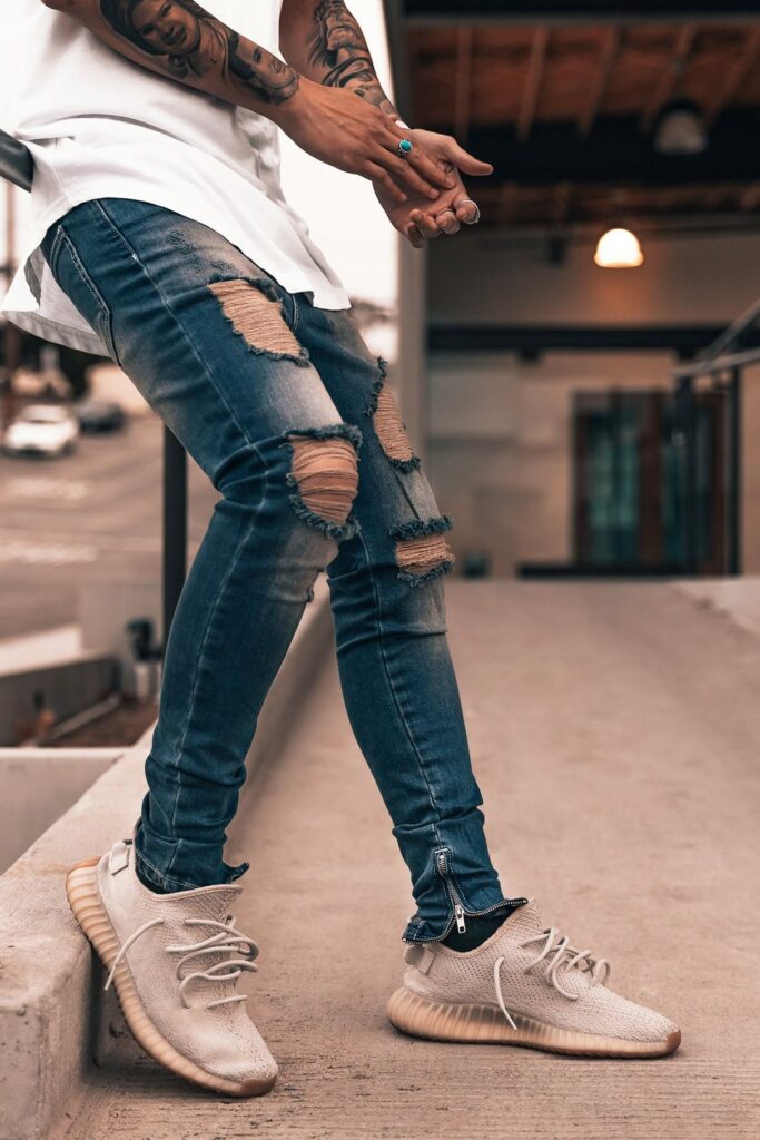 Hoodstore (now PRSTGE) former Desert Storm Jeans in Blue
