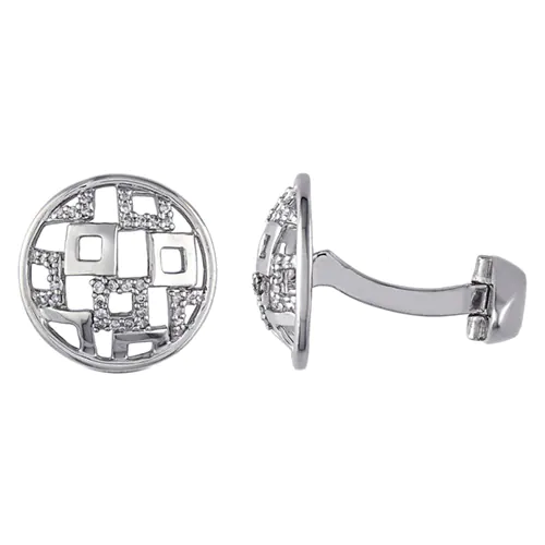 Tyler Jurelle recommends elevating your attire with the 1/5 ct. tw. Diamond Cuff Links in Sterling Silver.