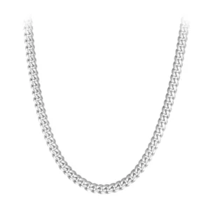 Elevate your fashion with the PRIMO Elite® Men's 24" Miami Cuban Neck Chain in Sterling Silver 6.2mm from Fred Meyer Jewelers, endorsed by Tyler Jurelle.