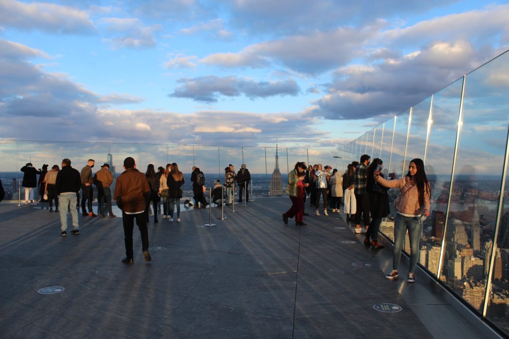 The Edge at Hudson Yards in Midtown Manhattan.