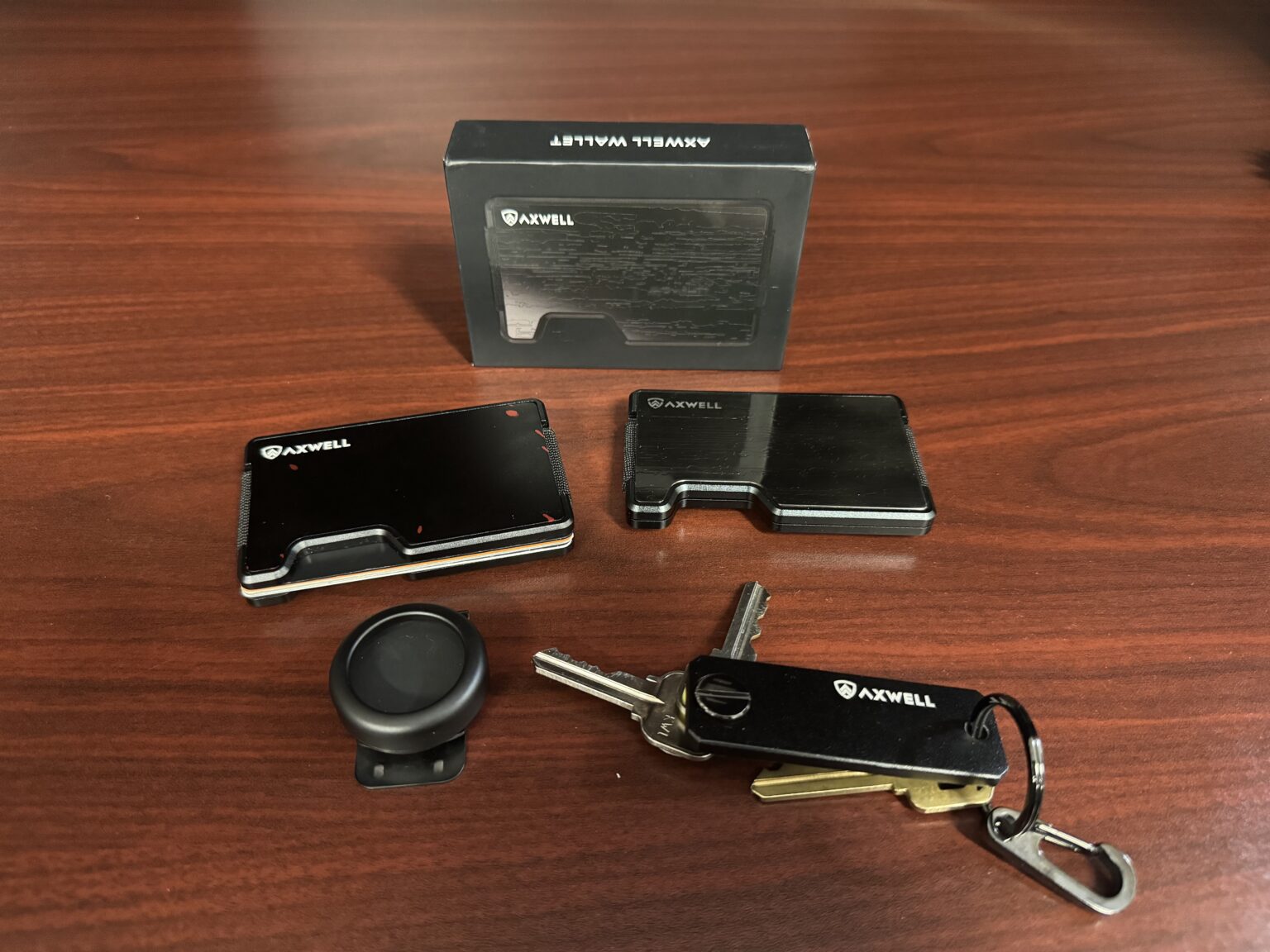 All of Tyler Jurelle's Axwell wallet received products.