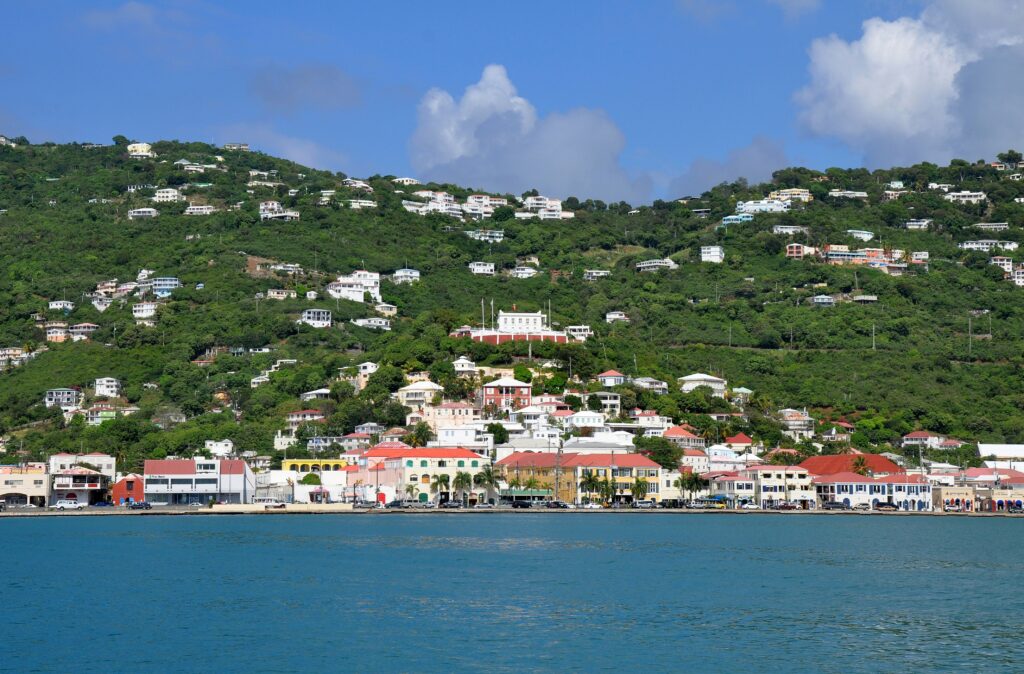 A photo of harlotte Amalie, St. Thomas, Virgin Islands, USA. Check out the available affordable hotel alternatives for St. Thomas Carnival